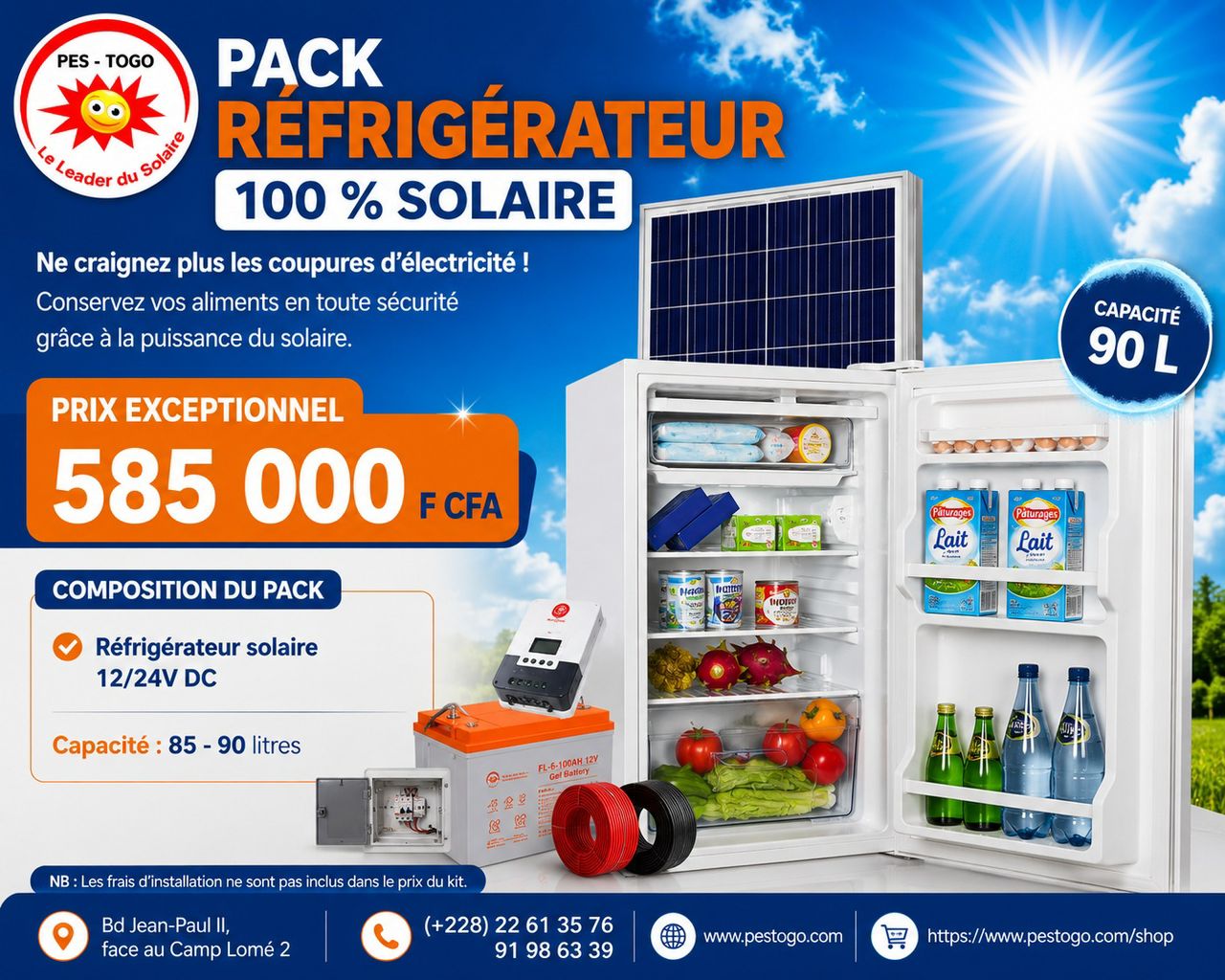 SOLAIRE 90L
