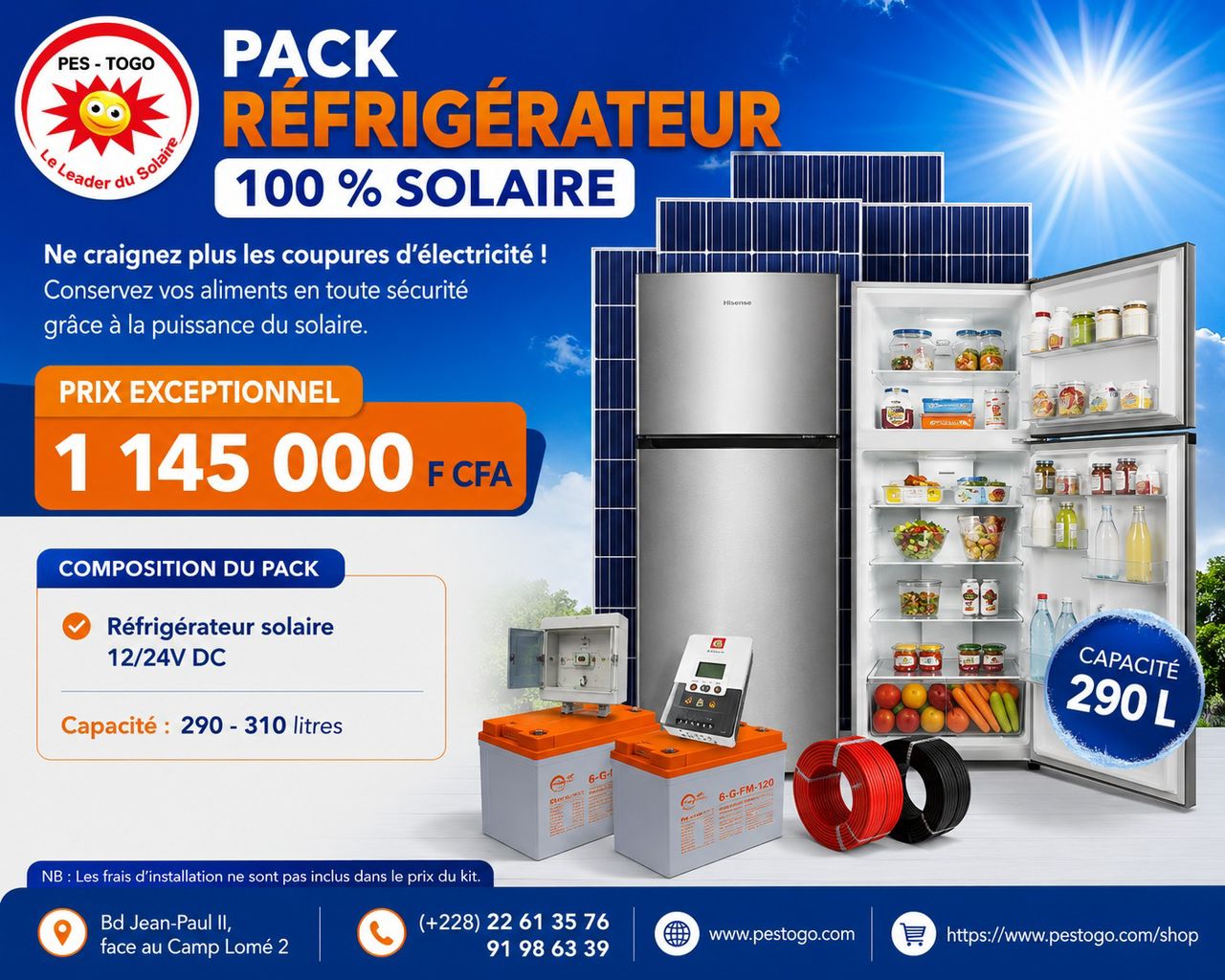 SOLAIRE 290L