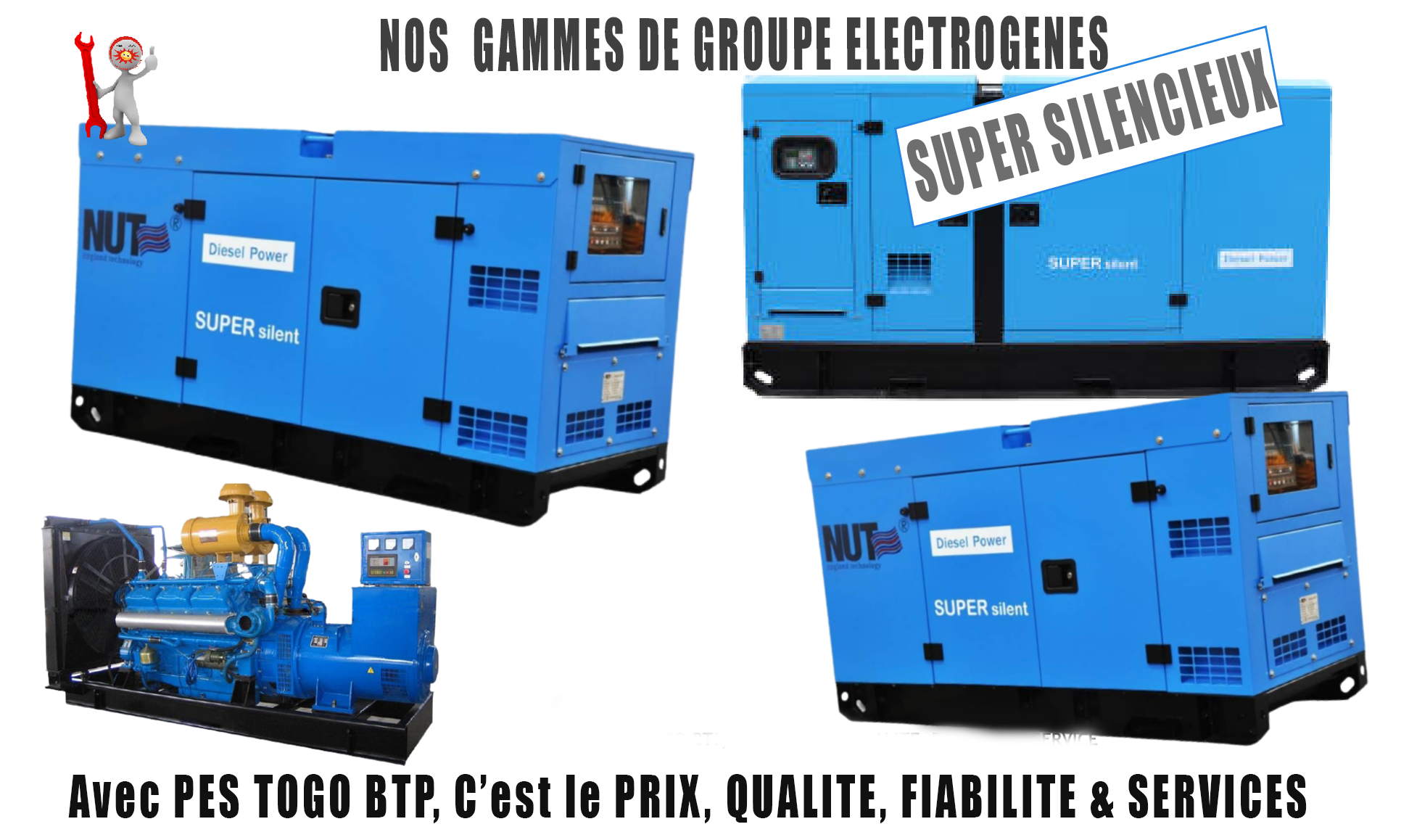 Groupes Électrogènes PES-TOGO